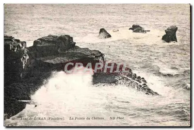 Anse de DINAN (Finistère) — A Ponta do Castelo — ND Phot.