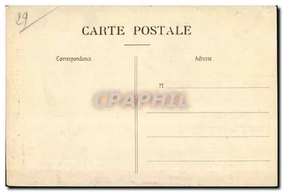 Castelo de Dinant — Último corredor do Palácio Encantado — Morgat, foto Doaré, n°722 — Verso