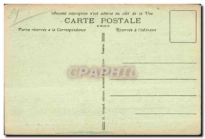 Falaise Ruitlance — Morgat — G. Arraud, wydawca — Rewers