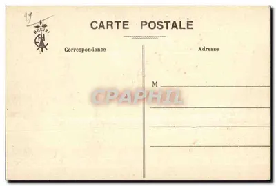 Châteaux de Bretagne — Kériollet près Concarneau (Finistère) — Coll. E. H. — n° 714 — Verso