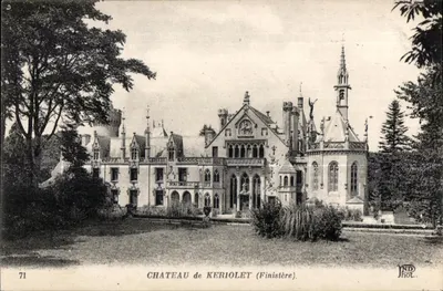 Castelo de Keriolet (Finistère) — vista geral — IND. Phot. n°71