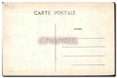 Concarneau — Pôr do Sol no Moros — Coleção Villard, Quimper — Verso