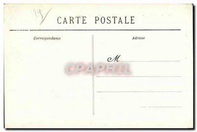 Concarneau — El Castillo de Keriolet — Fachada principal — Colección Villiard, Quimper, n°200 — Reverso