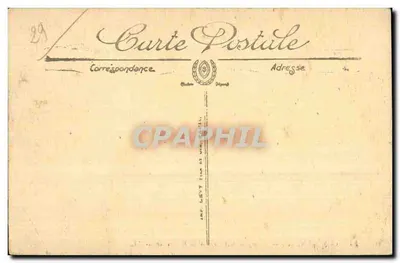 Concarneau — O Sino e Entrada da Cidade Fechada — LL. — Verso