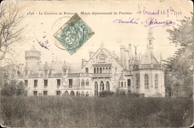 O Castelo de Kériolet — Museu Departamental do Finistère — editor H.M.