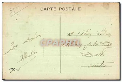 Rennes - Le Thabor - Statua i Carré Duguesclin — Rewers