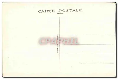 Rennes — Le Thabor — Entrée Rue de Paris — éditeur Laurent, n° 4491 — Verso