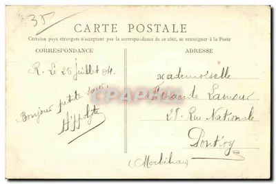 Rennes — Wielka Kaskada na Thaborze — A.G. - 67 — Rewers