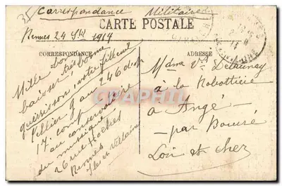 Unia Bretanii z Francją — Pomnik Unii Bretanii z Francją — Jean Boucher, rzeźbiarz — A. G. — Rewers