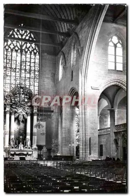 Église Saint-Germain de Rennes — Vue sur le chœur et le bas-côté sud — Reprod. Interdite
