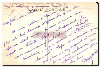 Rennes — Le Palais Saint Georges — éditeur Loris, n° 201 — Verso