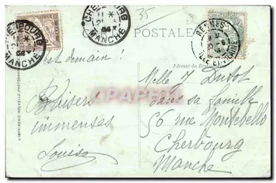 Rennes — Nowe Ogrody — LL. n°68 — Rewers