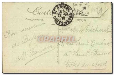 Dijon — A Igreja Ste-Bénigne — LL. n°15 — Verso