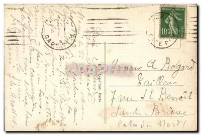 Paris — O Palácio e o Jardim do Luxembourg — LIP — Verso