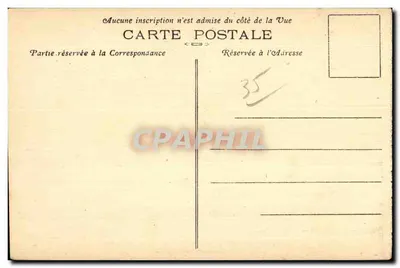 Zamek Combourg — Zespół — Coll. E. H. D. n° 1306 — Rewers