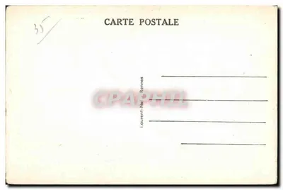 Zamek w Combourg — Wieże Maure, Croisé i Chat — wydawca Lois, nr 2516 — Rewers