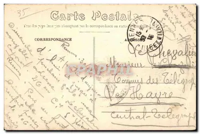 Rennes — Klatka ptaków w ogrodzie botanicznym — Wydawca Rennes — Rewers