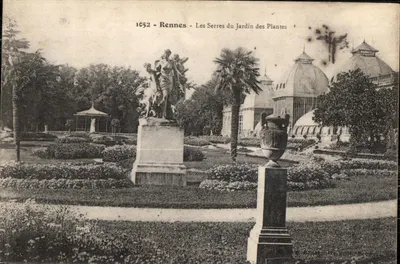 Rennes - Les Serres du Jardin des Plantes — éditeur anonyme, n° de série 1052