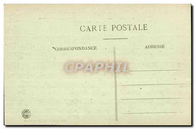 Dijk van Rochetaillée — gebouwd voor de voorspoed van de wateren van Saint-Étienne, capaciteit 1.600.000 m³, geopend in 1866 — Edit. Johannot, Merlat, St-Étienne — Achterkant