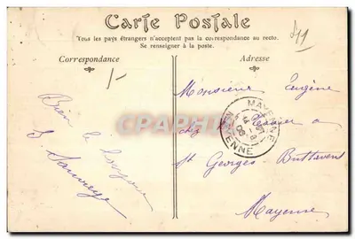 Castelo de CHAMBORD — Facha meridional — ND Phot — Verso