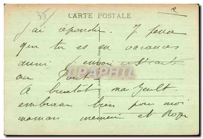 Fougères — Entrada principal do Castelo — editor não identificado, n° 49 — Verso