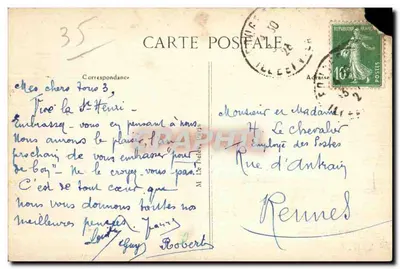 Castelo de Fougères — Torre Méalusine (século XIII) e Torre Surienne (século XV) — Verso