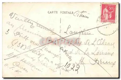 Rochas estranhas — A Garrafa — PLOUMANAC'H (C.-du N.) — Edição de Arte E. Hamon — Verso
