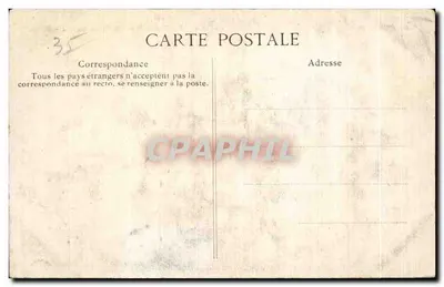Fougères — Część zamku — Ruiny — Wydawca: 1842 — Rewers