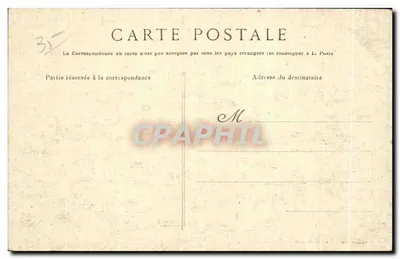 Fougères — El Castillo Feudal - Vista General — G.F. n°3774 — Reverso