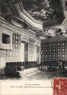 Salle de l'ancien Parlement de Bretagne — Rennes — A.G. 28