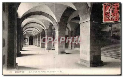 Rennes — La Salle du Palais de Justice — LL. — n°86