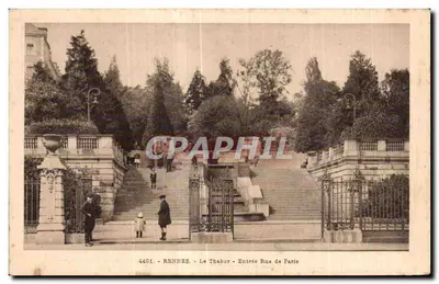 Rennes - Le Thabor - Entrée Rue de Paris — n°4491