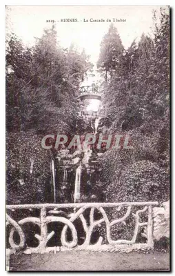 Rennes - La Cascade du Thabor — éditeur anonyme, n° 2119