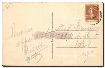 Rennes — Serre Thabor i Francuski ogród — wydawca anonimowy, nr 4478 — Rewers