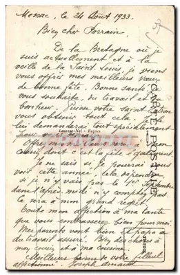 Rennes - Pałac Świętego Jerzego — Magdelaine DLFayette, n°201 — Rewers