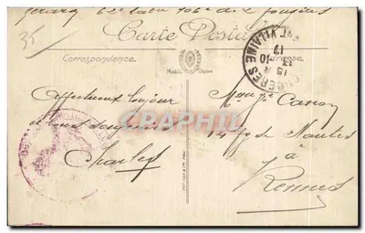 Fougeres — El Castillo, La Torre Suriennne y los Muros — LL — Reverso