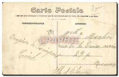 Floresta de Paimpont (Ille-et-Vilaine) — O Vale sem Retorno — Imensa vallé boisada e muito acidentada onde a Fada Viviane aprisionava os amantes infiéis. — Verso