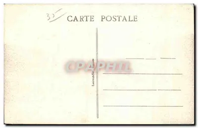 Paimpont — Jezioro Forges — wydawca Laurent-Né, Nîmes, nr 3436 — Rewers
