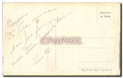 Piza — widok panoramiczny z monumentami — wydawca Interocchi, nr 6044 — Rewers