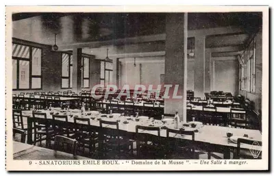 Sanatório Emile Roux — Domínio da Musse — Uma Sala de Jantar