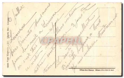 Livorno - Fortezza Vecchia — wydawca Alberto Mei, nr 8800 — Rewers