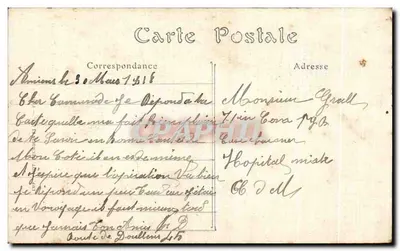 Katedra w Amiens — Ołtarz główny, XVIII wiek — Wydawnictwo A. Pubs. ND. Phot. — Rewers