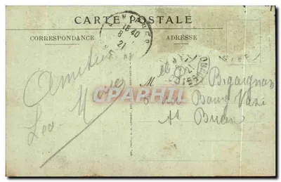 Basílica do Sagrado Coração de Montmartre — Conjunto da Capela São Miguel — V.N. N° 12 — Verso