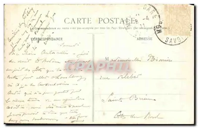 Lesseillon (Savoie) - Forte Victor-Emmanuele — E. Reynaud, Editore, Chambéry, n° 370 — Verso