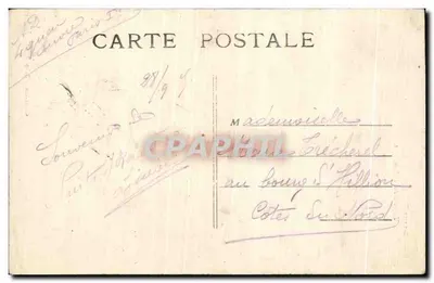 Nuits-sous-Ravières — O ponte sobre o Armançon — Coleção J. P. — Verso