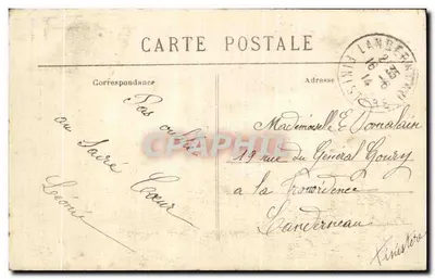 Montmartre — A Casa com Telhado de Chaume — G.C. A. Paris — Verso