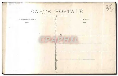 Saint-Malo — A Baía sob a luz da lua — Artaud-Nozais, Nantes — Verso