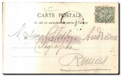 St-Malo - I Muri (Lato Nord) — Costa d'Emeraude, editore sconosciuto, n° 21 — Verso