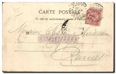 O Forte Nacional à Maré Alta — Costa de Embraude — St-Malo — n°15 — Verso