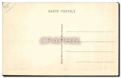 Costa da Esmeralda — Saint-Malo (Bretanha) — G. M. Morice — Verso